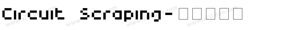 Circuit Scraping字体转换